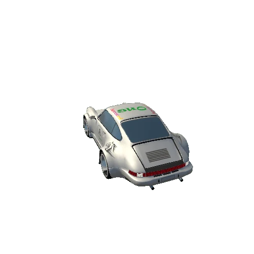 Car Lowpoly 4_White